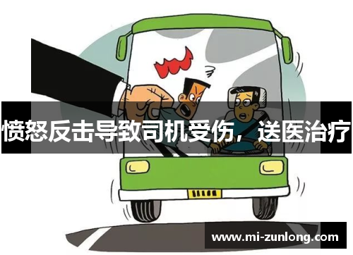 愤怒反击导致司机受伤，送医治疗